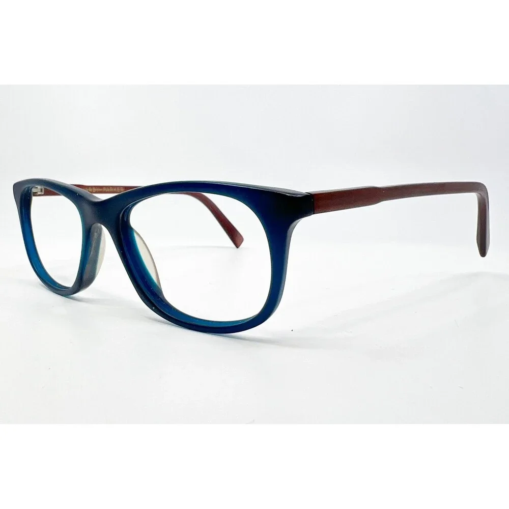 Warby Parker Sullivan Eyeglass Frames Womens Blue Brown 50-18-142 39845